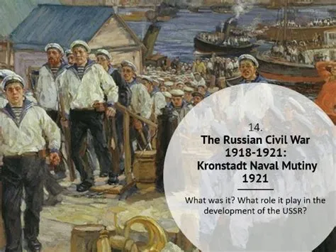 El motín de la Armada de Kronstadt; una explosión de descontento bolchevique que sacudió las bases del poder soviético en 1921